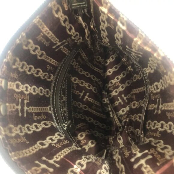 Tignanello Crossbody Purse Genuine Leather Brown Handbag ShoulderBag - Picture 6 of 12